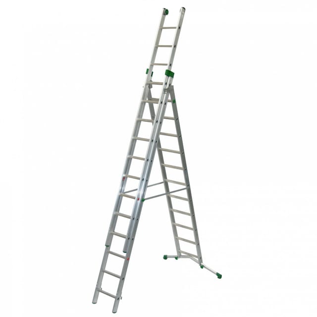 Facal Mehrzweckleiter SUPERPRIMA S600 3-teilig 11+12+12 Sprossen
