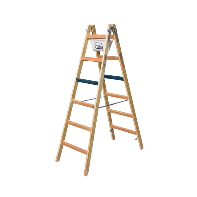 Iller Breitsprossen Stehleiter Professional ERGO 2x7 Sprossen