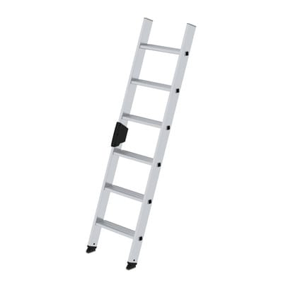 MUNK Stufenanlegeleiter mit Ergo-Pad ohne Traverse 6 Stufen