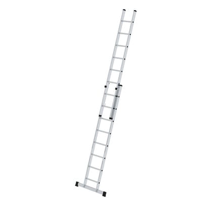 MUNK Schiebeleiter mit Traverse 2x8 Sprossen