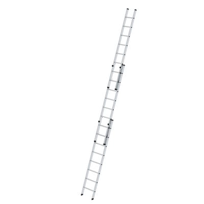 MUNK Aluminium-Schiebeleiter 3-teilig ohne Traverse 3x8 Sprossen