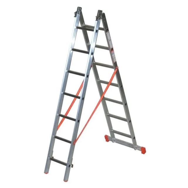 Facal Mehrzweckleiter 2-teilig GENIA S300 2x7 Sprossen