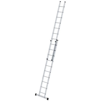 MUNK Schiebeleiter mit Traverse 2x10 Sprossen