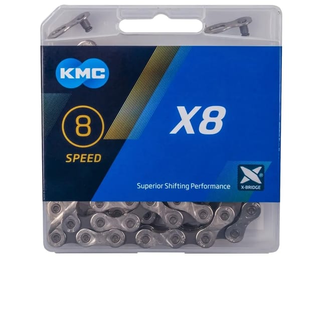 KMC 8 Fach Schaltungskette X8 mit 114 Glieder
