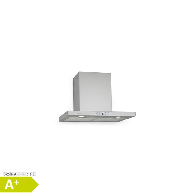 Klarstein Limelight Dunstabzugshaube 60cm Wandhaube 600m³/h Edelstahl Silber