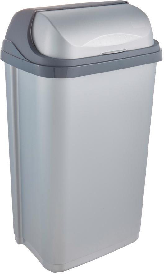Okt 2053714 Rolltasche Kunststoff Silber/anthrazit 50 L Bild 2