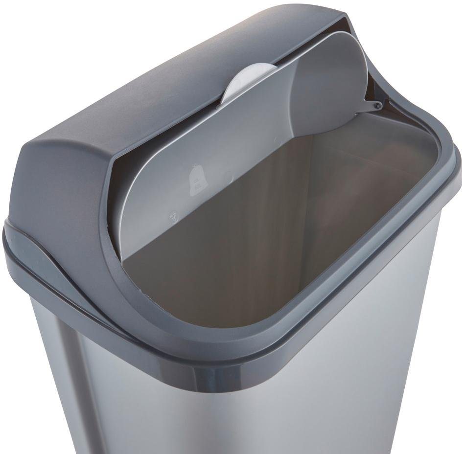 Okt 2053714 Rolltasche Kunststoff Silber/anthrazit 50 L Bild 4