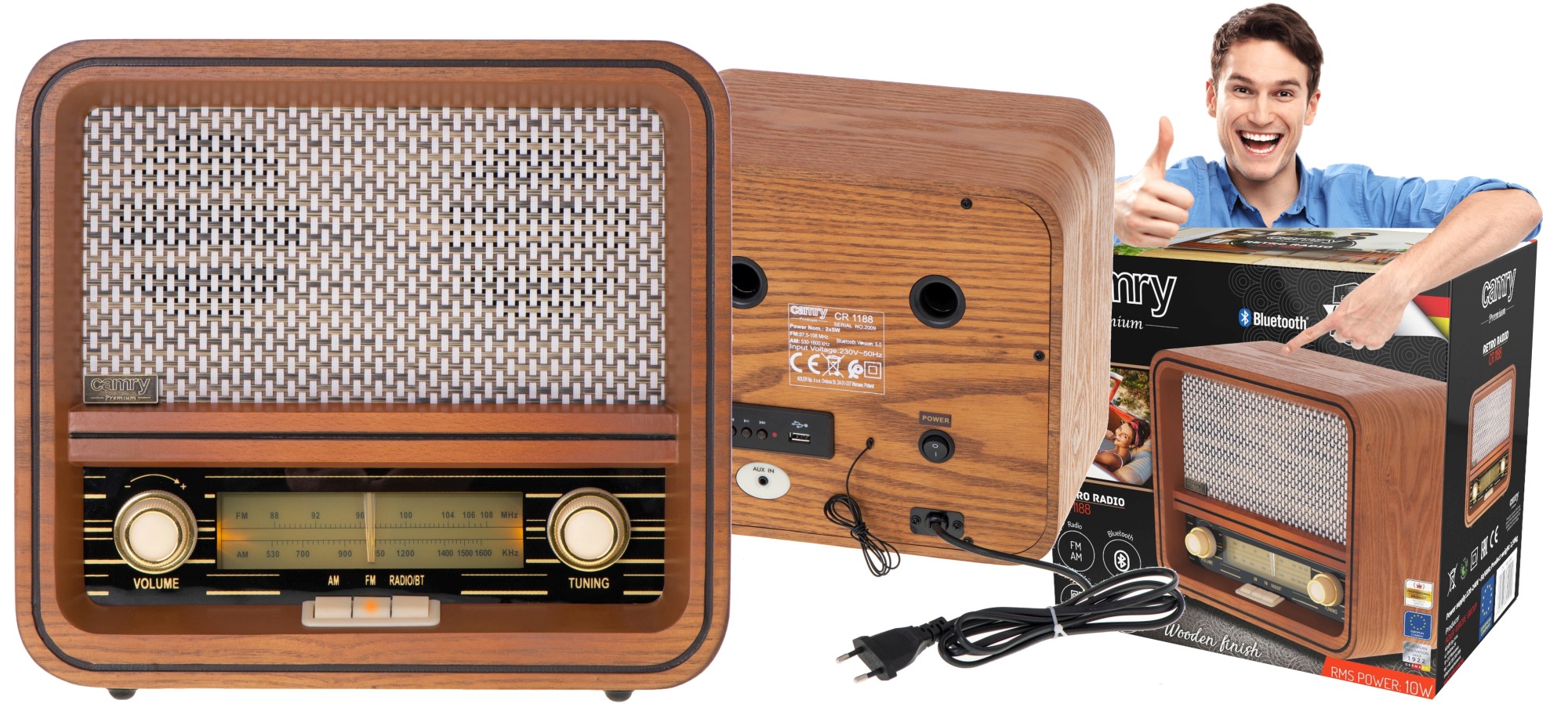Radio Camry Cr 1188