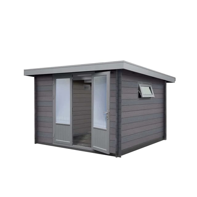 Finnhaus Wolff WPC Gerätehaus Bella 2929 28