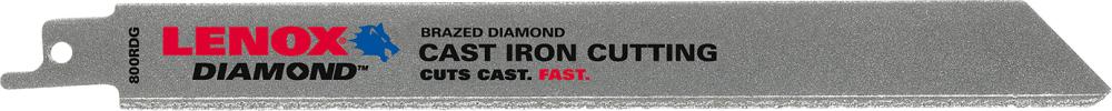Lenox Diamant Grit Säbelsägeblatt 800 Rdg 200x20x1,1 Mm