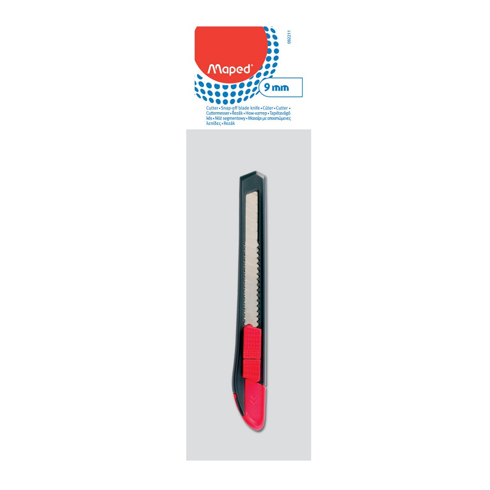 092211 Kastenschneider Schwarz, Silber Taschenmesser De - Maped