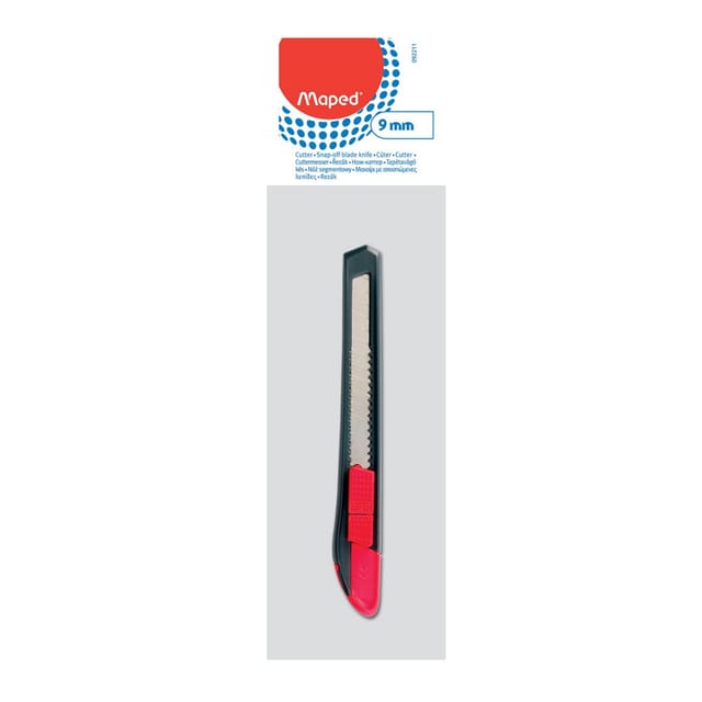 092211 Kastenschneider Schwarz, Silber Taschenmesser De - Maped