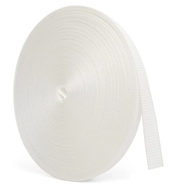 Bauheld 50m Rollladengurt 14mm Weiß