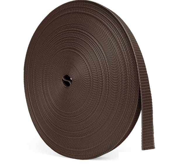 Bauheld 50m Rollladengurt 14mm Braun