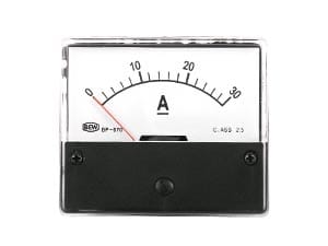 Blanko Amperemeter 0-30 A DC Zum Einbau