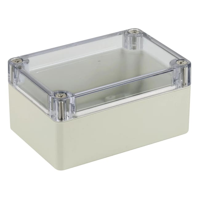 Blanko Modulgehäuse IP 65 Transparenter Deckel 100 x 68 x 50 mm