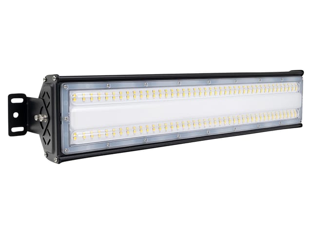 LUXULA LED Hallenleuchte Hallenstrahler Linear Highbay 100W 12000lm 5000K Neutralweiß IP65 IK08