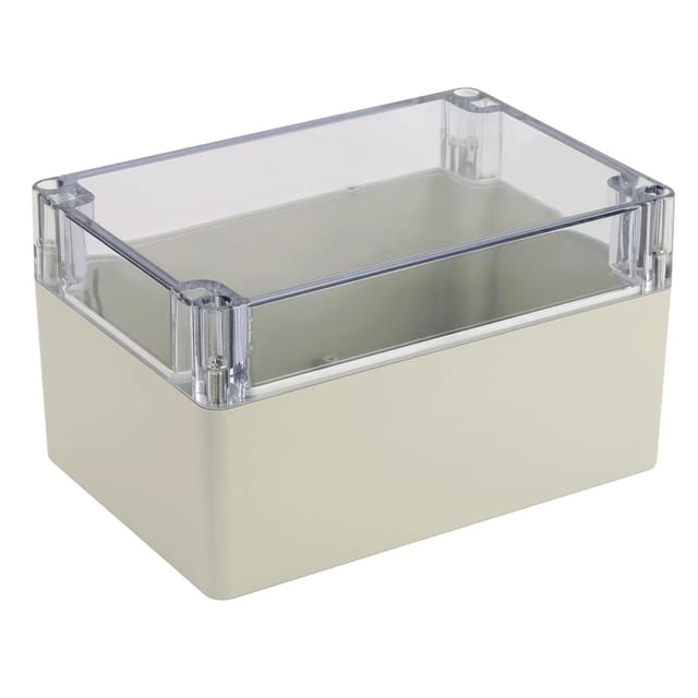 Blanko Modulgehäuse IP 65 Transparenter Deckel 160 x 110 x 90 mm