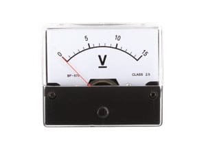 Blanko Voltmeter 0-15 V DC Zum Einbau