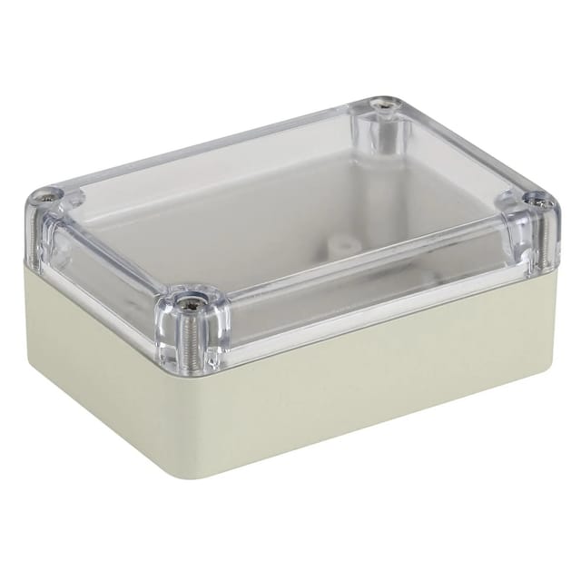 Blanko Modulgehäuse IP 65 Transparenter Deckel 83 x 58 x 33 mm