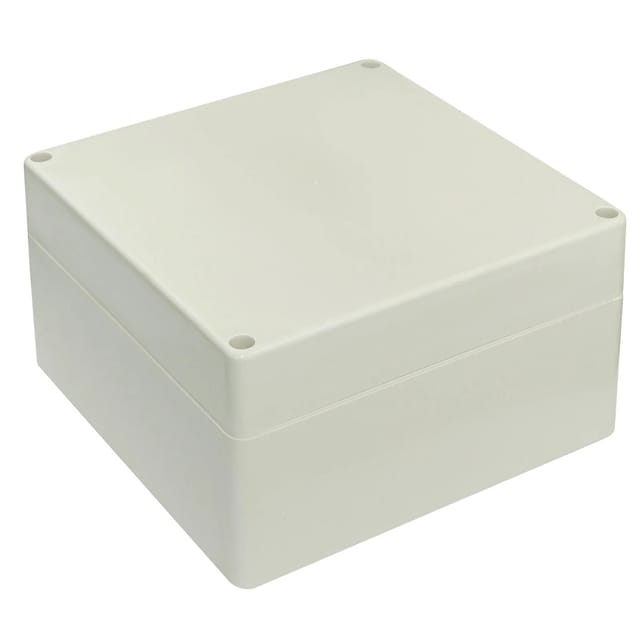 Blanko Modulgehäuse IP 65 Lichtgrau 160 x 160 x 90 mm