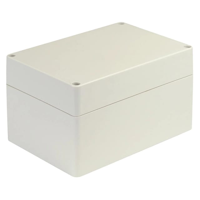 Blanko Modulgehäuse IP 65 Lichtgrau 160 x 110 x 90 mm