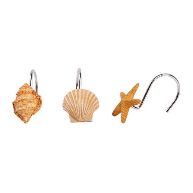 SANILO Duschvorhangringe Sanibel