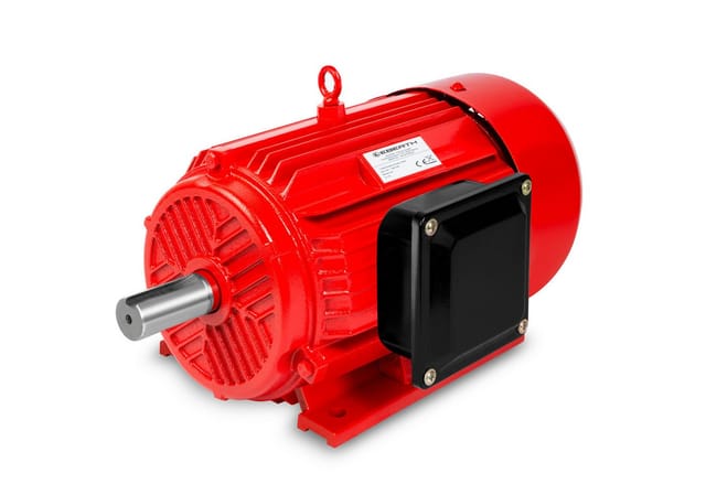 EBERTH Elektromotor 400V mit 7,5 kW Leistung 3-Phasen Drehzahl 2900 U/min