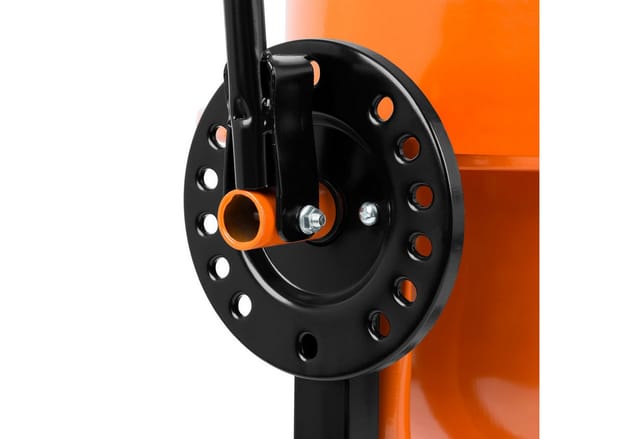 EBERTH 65L Betonmischer Elektrisch Mobil 220W Motor Gestell