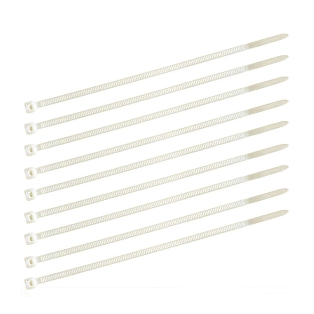 Blanko Kabelbinder Lösbar 100 Stück Im Beutel 150 x 4 mm