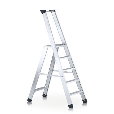 Zarges Stehleiter Seventec S mit Sicherheitsplattform 8 Stufen