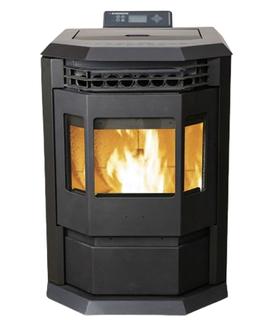 SCHENGER Pelletofen HLP3602 Schwarz 9,3kW A++ Vollautomatisch WIFI+ECO+TIMER