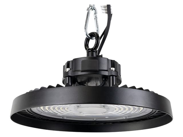 ENOVALITE LED HighBay UFO Hallenstrahler 200W 5000K Neutralweiß 34000lm IP65 LIFUD Netzteil Dimmbare Hallenleuchte