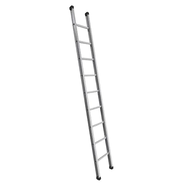 Schake Sprossen- Anlegeleiter aus Aluminium mit I-Profil 2,40m Lang
