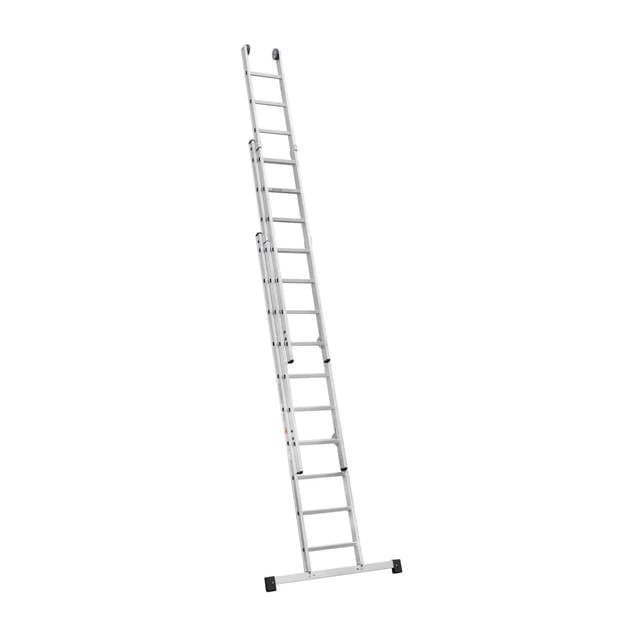 Iller Schiebeleiter mit Automatischer Abhebesicherung 3x8 Sprossen
