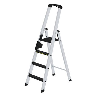 MUNK Stehleiter mit Clip-Step R13 250kg 4 Stufen