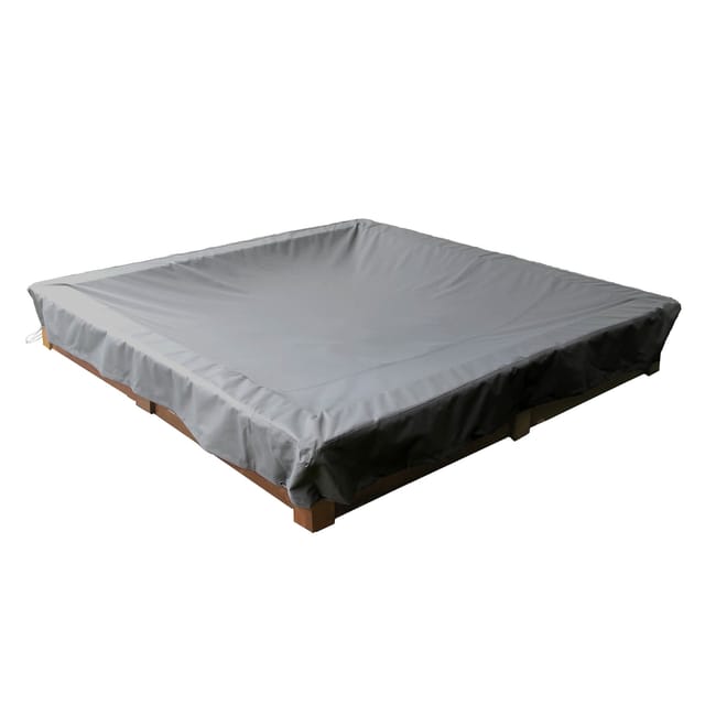 Mehr Garten Premium Sandkasten Abdeckung 152 x 152 x 20 cm