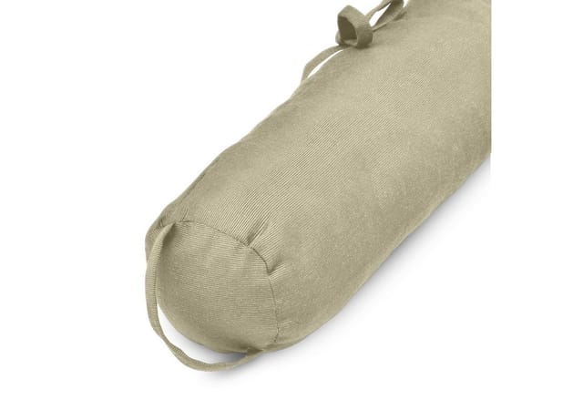 Beautissu Viento Zugluftstopper 10x100cm Taupe