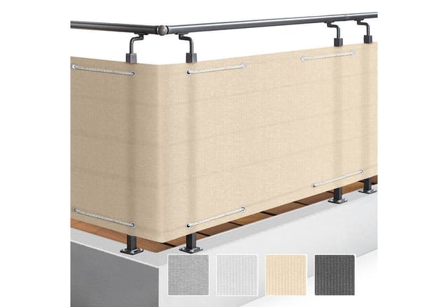 Sol Royal SolVision HB2 Balkonumspannung 90x500cm Creme Polyethylen