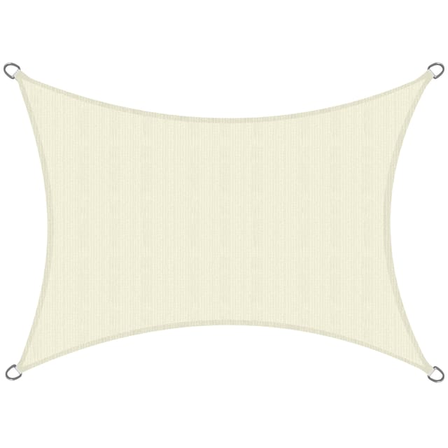 Sol Royal SolVision HS9 Sonnensegel 300x400cm rechteckig Creme HDPE