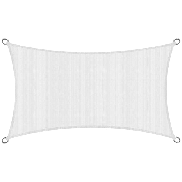 Sol Royal SolVision HS9 Sonnensegel 200x400cm rechteckig Weiß HDPE