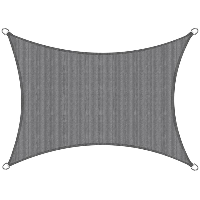 Sol Royal SolVision HS9 Sonnensegel 300x400cm rechteckig Anthrazit HDPE