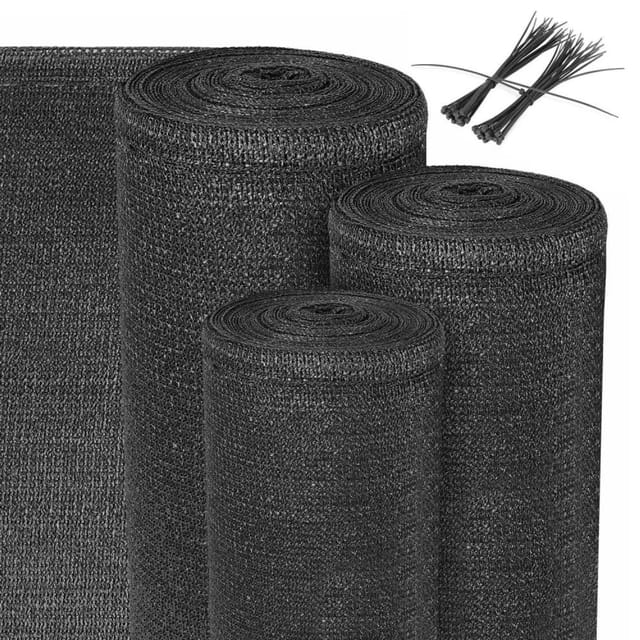 Sol Royal Schattiergewebe SG80 Sichtschutzzaun 100x5000cm Anthrazit