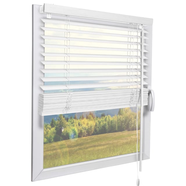 Sol Royal SolDecor JH3 Holzjalousie B130xH160 cm Weiß