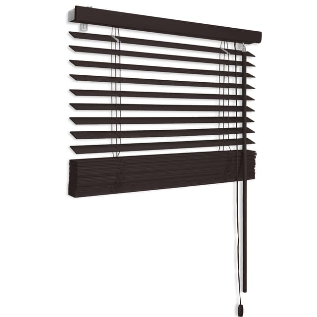 Sol Royal SolDecor JH3 Holzjalousie B90xH160 cm Dunkelbraun