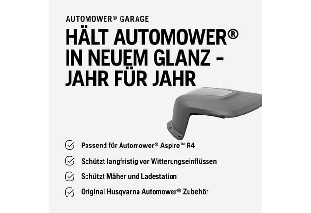 Husqvarna Rasenmähroboter Garage Aspire R4