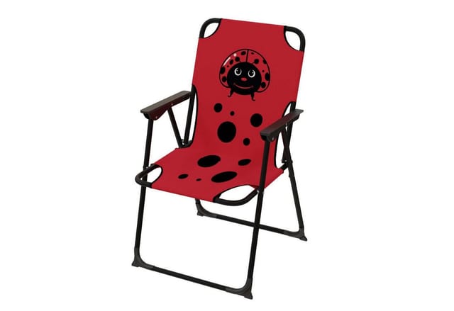 Mojawo 4tlg Kinder Campingmöbel Set Outdoor Campingstuhl Tisch Sonnenschirm