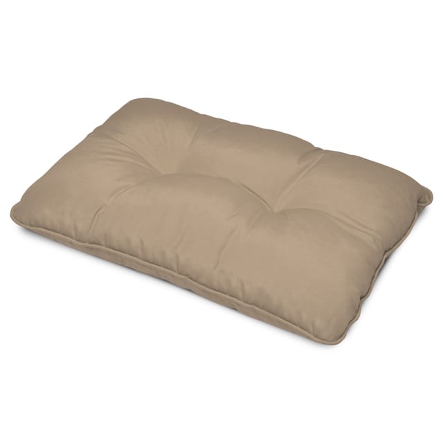 Beautissu Flair Loungekissen Outdoor Rücken 70x40x12cm Natur