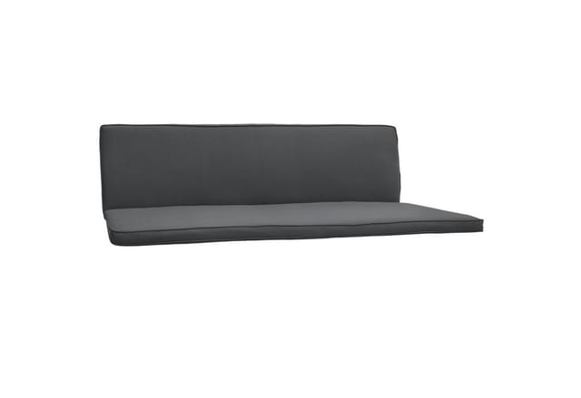 Beautissu Loft HS Hollywoodschaukelauflage 180x50cm Graphitgrau