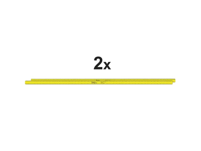 Sintron Magnetlineal Maßband 100 cm 2er Set